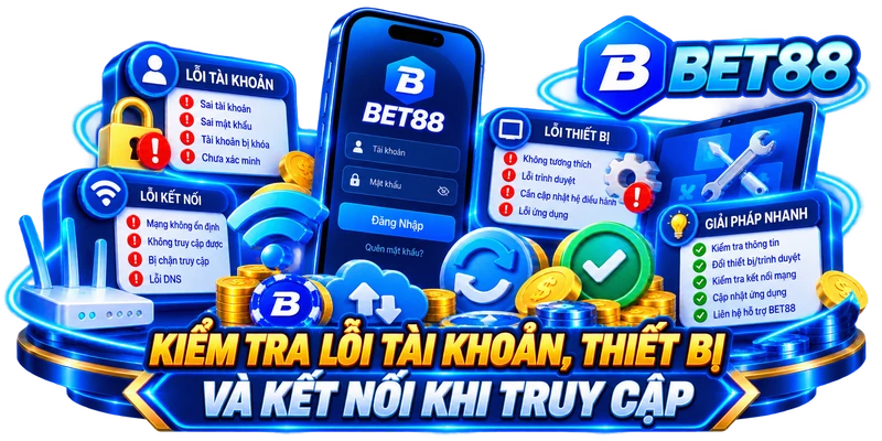 Kiểm Tra Lỗi Tài Khoản, Thiết Bị Và Kết Nối Khi Truy Cập